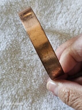 Simple Copper Cuff  Bracelet